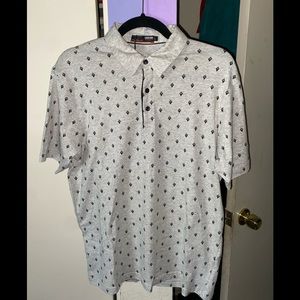 New Mens Giorginni Gray Polo Shirt